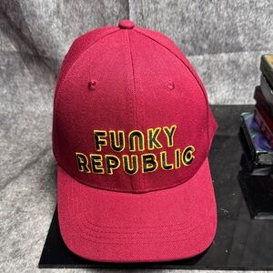 Funky Republic Maroon Cap for Men